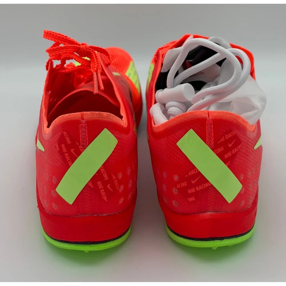 Nike ZoomX Dragonfly XC Bright Crimson Volt Men 11 Cross Country Shoe DX7992-800